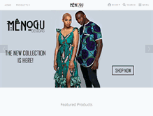 Tablet Screenshot of menogudesigns.com